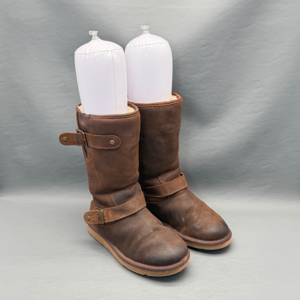 UGG Australia Sutter Boots Toast Brown Water Resistant Size 6 1005374